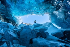 entering the ice palace