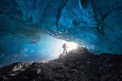 dead fish ice cave