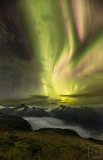Northern Lights Mendenhall Glacier