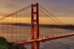 golden gate sunrise