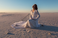 pink salt lake